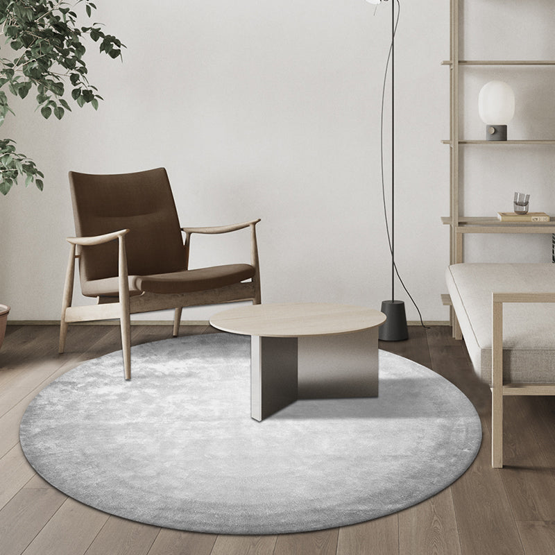 Relaxing Decoration Rug Multi Colored Solid Color Indoor Rug Synthetics Pet Friendly Washable Area Carpet Grey Clearhalo 'Area Rug' 'Rug' 2464165