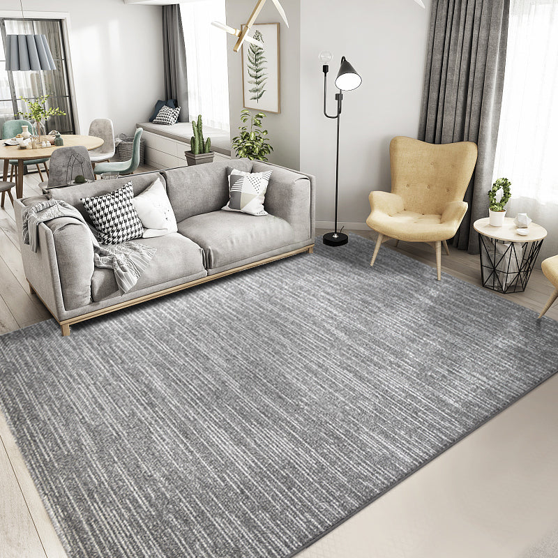 Novelty Abstract Print Rug Multi Color Polyster Area Carpet Anti-Slip Backing Pet Friendly Easy Care Indoor Rug for Living Room Dark Gray Clearhalo 'Area Rug' 'Rug' 2464279