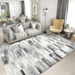 Novelty Abstract Print Rug Multi Color Polyster Area Carpet Anti-Slip Backing Pet Friendly Easy Care Indoor Rug for Living Room Light Gray-White 5'3" x 7'7" Clearhalo 'Area Rug' 'Rug' 2464296