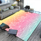 Relaxing Geometric Printed Rug Multi Colored Polyster Area Carpet Pet Friendly Easy Care Indoor Rug for Living Room Pink Clearhalo 'Area Rug' 'Rug' 2464312