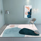 Relaxing Geometric Printed Rug Multi Colored Polyster Area Carpet Pet Friendly Easy Care Indoor Rug for Living Room Light Blue Clearhalo 'Area Rug' 'Rug' 2464314