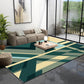 Multicolor Glam Rug Polypropylene Geometric Printed Indoor Rug Anti-Slip Backing Easy Care Area Carpet for Living Room Light Green Clearhalo 'Area Rug' 'Rug' 2464369