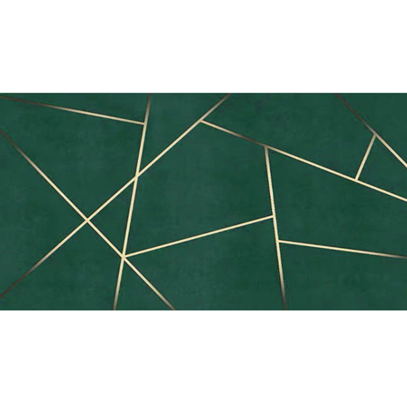 Multicolor Glam Rug Cotton Blend Geometric Printed Area Carpet Non-Slip Backing Stain-Resistant Indoor Rug for Living Room Fluorescent Green Clearhalo 'Area Rug' 'Rug' 2464406