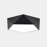 Geometric Shape Ceiling Mounted Fixture Minimalist Metal LED Flush Mount Light for Office Clearhalo 'Ceiling Lights' 'Close To Ceiling Lights' 'Close to ceiling' 'Flush mount' Lighting' 2465021