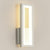 Modern Rectangular Wall Mounted Light Acrylic LED Bedside Sconce Lighting Fixture White Warm Clearhalo 'Cast Iron' 'Glass' 'Industrial' 'Modern wall lights' 'Modern' 'Tiffany' 'Traditional wall lights' 'Wall Lamps & Sconces' 'Wall Lights' Lighting' 2465062