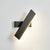 Swivelable Bar Shaped Wall Light Modern Aluminum LED Wall Light Sconce for Bedroom Black Clearhalo 'Cast Iron' 'Glass' 'Industrial' 'Modern wall lights' 'Modern' 'Tiffany' 'Traditional wall lights' 'Wall Lamps & Sconces' 'Wall Lights' Lighting' 2465133