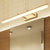 Retractable Stick Vanity Sconce Light Minimalistic Acrylic Bathroom LED Wall Mount Light Fixture Gold Clearhalo 'Cast Iron' 'Glass' 'Industrial' 'Modern wall lights' 'Modern' 'Tiffany' 'Traditional wall lights' 'Vanity Lights' 'Wall Lights' Lighting' 2465166