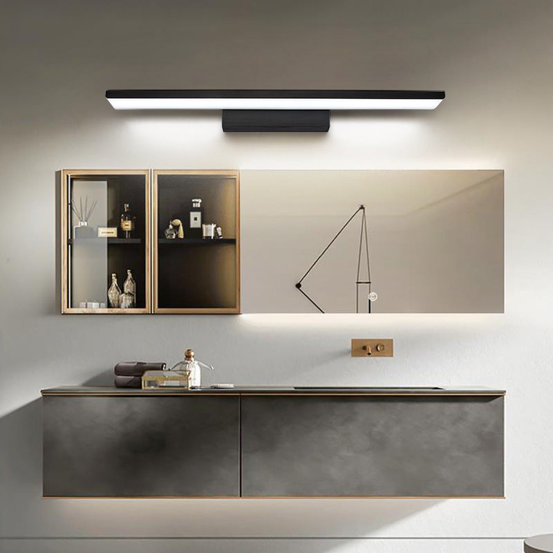 Nordic Bar Shaped Vanity Lighting Ideas Acrylic LED Bathroom Wall Sconce Light Fixture Clearhalo 'Modern wall lights' 'Modern' 'Vanity Lights' 'Wall Lights' Lighting' 2465173