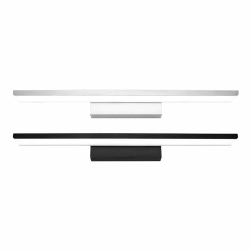 Nordic Bar Shaped Vanity Lighting Ideas Acrylic LED Bathroom Wall Sconce Light Fixture Clearhalo 'Modern wall lights' 'Modern' 'Vanity Lights' 'Wall Lights' Lighting' 2465175