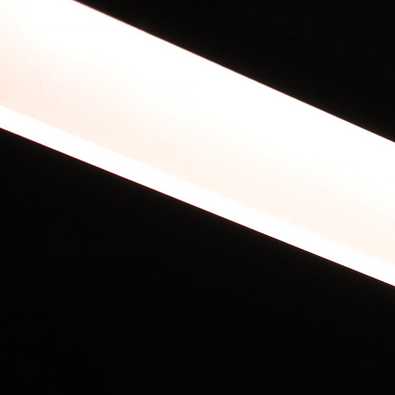 Acrylic Bar Shaped Island Light Fixture Modernist LED Coffee Suspension Lamp for Restaurant Clearhalo 'Ceiling Lights' 'Island Lights' Lighting' 2465264