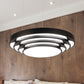 Modernism Tapered Round Pendant Ceiling Light Metal LED Dining Room Hanging Light Kit in Black/White, Warm/White/Natural Light Clearhalo 'Ceiling Lights' 'Modern Pendants' 'Modern' 'Pendant Lights' 'Pendants' Lighting' 246541