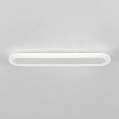 Acrylic Bar Shaped Wall Lighting Nordic Style LED Surface Wall Sconce for Corridor White 16" Clearhalo 'Modern wall lights' 'Modern' 'Wall Lamps & Sconces' 'Wall Lights' Lighting' 2466037