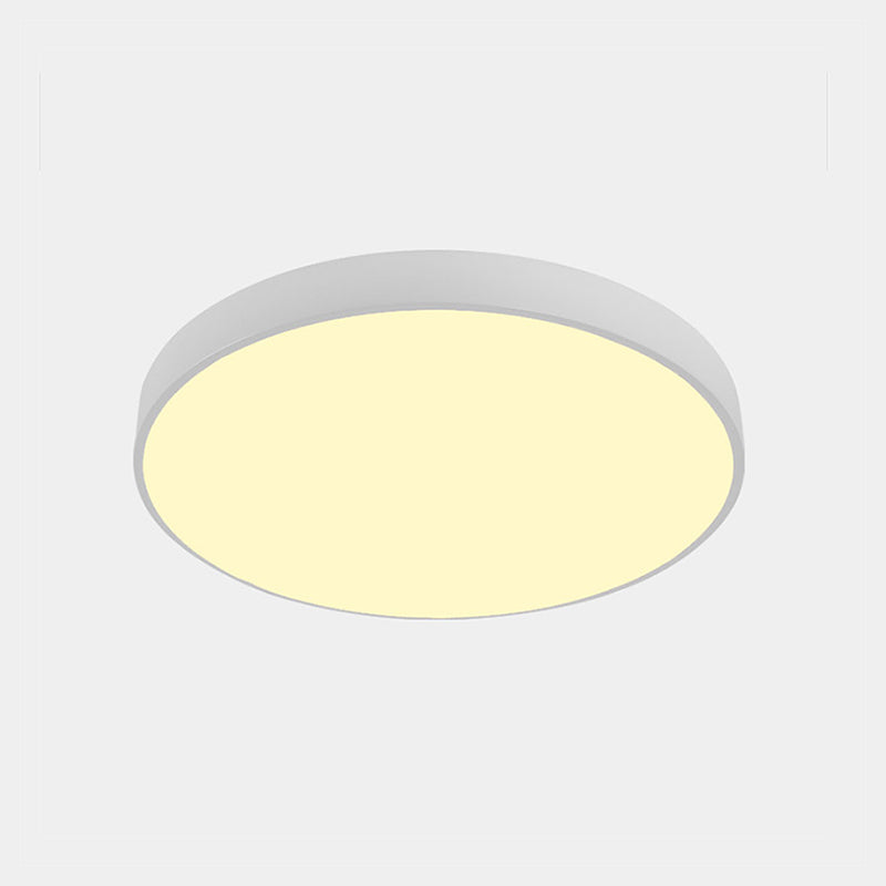Round Corridor LED Flush Light Fixture Metal Nordic Ceiling Lighting with Acrylic Diffuser Clearhalo 'Ceiling Lights' 'Close To Ceiling Lights' 'Close to ceiling' 'Flush mount' Lighting' 2466840
