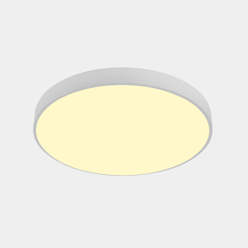Round Corridor LED Flush Light Fixture Metal Nordic Ceiling Lighting with Acrylic Diffuser Clearhalo 'Ceiling Lights' 'Close To Ceiling Lights' 'Close to ceiling' 'Flush mount' Lighting' 2466841