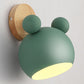 Rotatable Shade Metal Wall Mounted Reading Light Macaron Style 1-Light Wall Lamp for Bedroom Green Mouse Clearhalo 'Wall Lamps & Sconces' 'Wall Lights' Lighting' 2466978