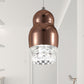 1/3 Heads Metal Pendant Lamp with Gourd Shade Postmodern Chrome/Gold/Rose Gold Suspended Pendant Light for Bar in Warm/White Clearhalo 'Ceiling Lights' 'Pendant Lights' 'Pendants' Lighting' 246739