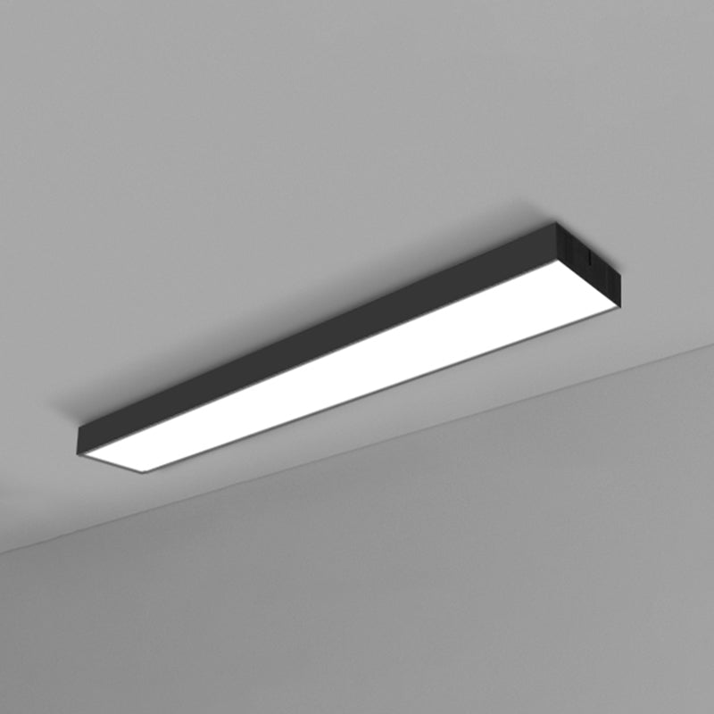 Large Rectangular Flush Mount Ceiling Light | Shelly Lighting