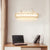 Nordic Rectangular Sconce Lighting Wooden LED Bathroom Wall Mounted Lamp in Beige Wood Hollow Clearhalo 'Modern wall lights' 'Modern' 'Wall Lamps & Sconces' 'Wall Lights' Lighting' 2467890