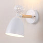 Creative Macaron Bell Wall Mount Light Metal 2-Light Bedside Wall Sconce with Star Cutouts White Non-rotatable Clearhalo 'Wall Lamps & Sconces' 'Wall Lights' Lighting' 2468373