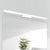 Modern Rectangular LED Wall Light Sconce Aluminum Bathroom Vanity Lighting Ideas White Clearhalo 'Modern wall lights' 'Modern' 'Vanity Lights' 'Wall Lights' Lighting' 2468388