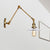 Saucer Living Room Sconce Light Fixture Rustic Style Prismatic Glass 1 Light Black/Silver/Brass Wall Lamp Brass Clearhalo 'Cast Iron' 'Glass' 'Industrial wall lights' 'Industrial' 'Middle century wall lights' 'Modern' 'Tiffany' 'Traditional wall lights' 'Wall Lamps & Sconces' 'Wall Lights' Lighting' 247642