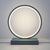 Circular Night Table Lamp Simple Style Acrylic LED Night Light for Bedroom Decor Gray-Blue Clearhalo 'Lamps' 'Table Lamps' Lighting' 2478288