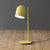 Novelty Macaron Bell Shade Nightstand Light Metal 1 Bulb Kids Bedroom Table Lamp Yellow Clearhalo 'Lamps' 'Table Lamps' Lighting' 2478529