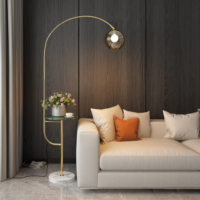 Fishing Rod Living Room Standing Lamp Metal Single Postmodern Tray ...