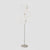 Rotatable Ring Shaped Floor Light Artistic Metal 3-Head Bedroom LED Standing Lamp White Clearhalo 'Floor Lamps' 'Lamps' Lighting' 2479026