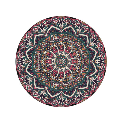 Moroccan Decoration Rug Multi Color Flower Printed Indoor Rug Polypropylene Pet Friendly Easy Care Area Carpet Purple-Red Clearhalo 'Area Rug' 'Moroccan' 'Rugs' Rug' 2479739