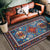 Multi Color Geometric Print Rug Cotton Blend Persian Area Carpet Non-Slip Backing Easy Care Indoor Rug for Living Room Sky Blue Clearhalo 'Area Rug' 'Moroccan' 'Rugs' Rug' 2479762