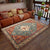 Multi Color Living Room Rug Persian Geometric Printed Indoor Rug Cotton Blend Anti-Slip Easy Care Area Carpet Orange Clearhalo 'Area Rug' 'Rugs' 'Shabby Chic' Rug' 2479813