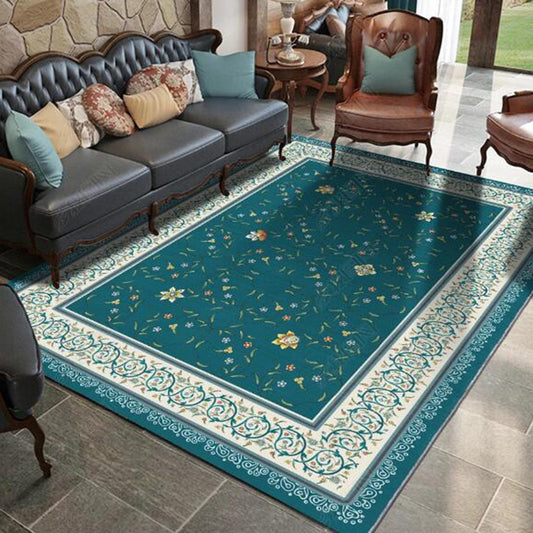 Multi-Color Moroccan Rug Polyster Geometric Print Area Carpet Easy Care Pet Friendly Washable Indoor Rug for Parlor Lemon Green Clearhalo 'Area Rug' 'Rugs' 'Shabby Chic' Rug' 2479824