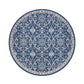 Vintage Geometric Printed Rug Multi Color Polyster Area Carpet Non-Slip Backing Pet Friendly Easy Care Indoor Rug for Room Dark Blue Clearhalo 'Area Rug' 'Rugs' 'Shabby Chic' Rug' 2479833