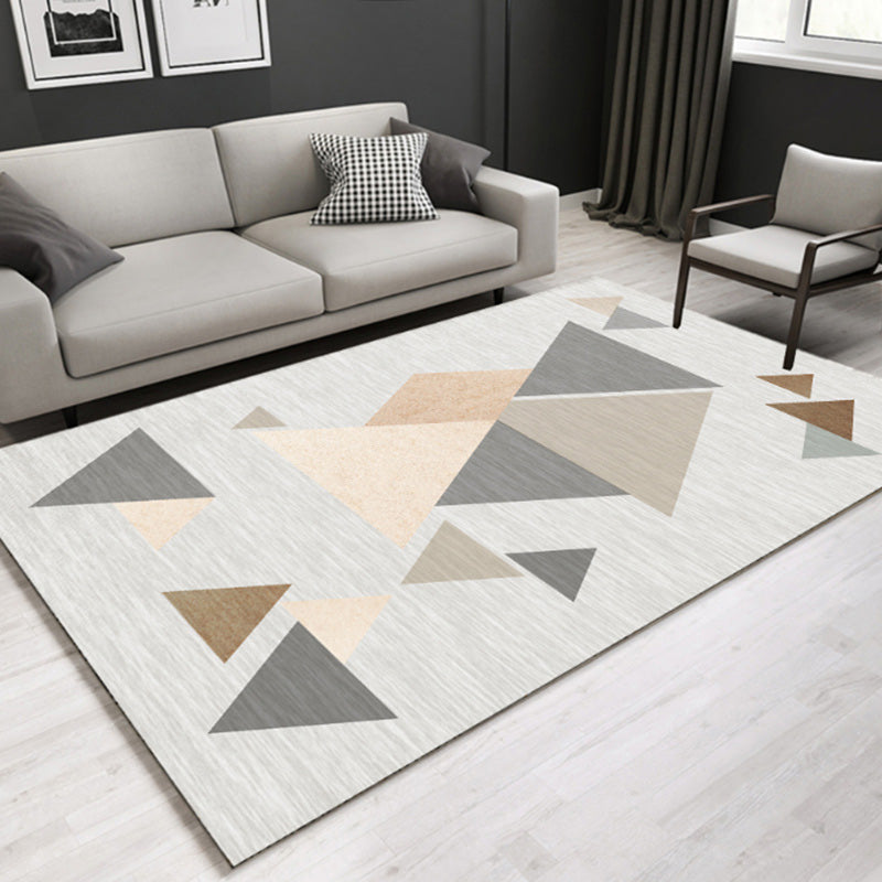 Southwestern Geometric Print Rug Multicolor Cotton Blend Area Carpet Non-Slip Easy Care Indoor Rug for Parlor Clearhalo 'Area Rug' 'Rugs' 'Southwestern' Rug' 2479885
