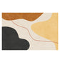 Multi Color Novelty Rug Cotton Blend Color Block Indoor Rug Anti-Slip Washable Easy Care Area Carpet for Bedroom Yellow Clearhalo 'Area Rug' 'Rug' 2479908