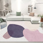 Multi Color Novelty Rug Cotton Blend Color Block Indoor Rug Anti-Slip Washable Easy Care Area Carpet for Bedroom Clearhalo 'Area Rug' 'Rug' 2479913