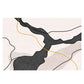 Multi Color Novelty Rug Cotton Blend Color Block Indoor Rug Anti-Slip Washable Easy Care Area Carpet for Bedroom Black Clearhalo 'Area Rug' 'Rug' 2479918