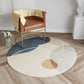 Multi Color Scandinavian Rug Lamb Wool Color Block Area Carpet Non-Slip Backing Pet Friendly Indoor Rug for Bedroom Dark Gray Clearhalo 'Area Rug' 'Rug' 2480027