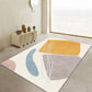 Yellow Decoration Rug Trendy Color Block Indoor Rug Cotton Blend Non-Slip Backing Stain-Resistant Area Carpet Clearhalo 'Area Rug' 'Rug' 2480033