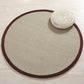 Simplicity Solid Color Rug Multi Color Sisal Area Carpet Non-Slip Backing Stain-Resistant Easy Care Indoor Rug for Decor Khaki Clearhalo 'Area Rug' 'Rug' 2480110