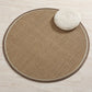 Simplicity Solid Color Rug Multi Color Sisal Area Carpet Non-Slip Backing Stain-Resistant Easy Care Indoor Rug for Decor Dark Brown Clearhalo 'Area Rug' 'Rug' 2480117