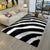 Casual Animal Skin Print Rug Multi Color Polypropylene Area Carpet Non-Slip Pet Friendly Indoor Rug for Living Room Black-White Clearhalo 'Area Rug' 'Casual' 'Rugs' Rug' 2480130