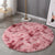 Simple Solid Color Rug Multi-Color Polyster Area Carpet Non-Slip Backing Pet Friendly Easy Care Indoor Rug for Bedroom Rose Red Clearhalo 'Area Rug' 'Casual' 'Rugs' Rug' 2480144