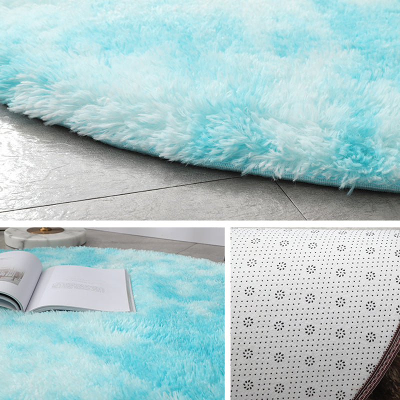 Simple Solid Color Rug Multi-Color Polyster Area Carpet Non-Slip Backing Pet Friendly Easy Care Indoor Rug for Bedroom Clearhalo 'Area Rug' 'Casual' 'Rugs' Rug' 2480146