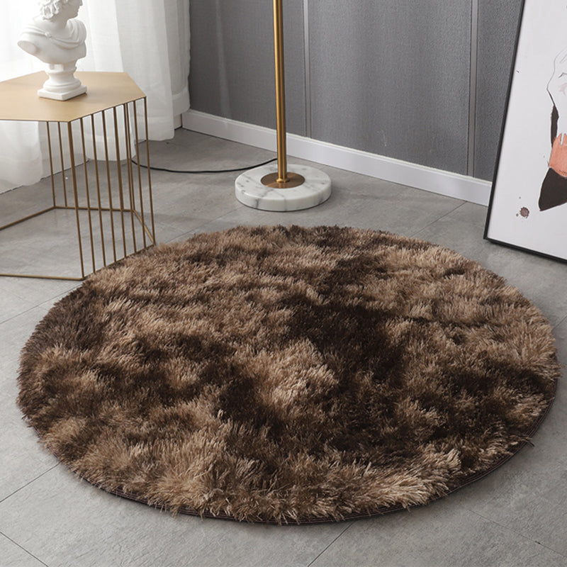 Simple Solid Color Rug Multi-Color Polyster Area Carpet Non-Slip Backing Pet Friendly Easy Care Indoor Rug for Bedroom Coffee Clearhalo 'Area Rug' 'Casual' 'Rugs' Rug' 2480157