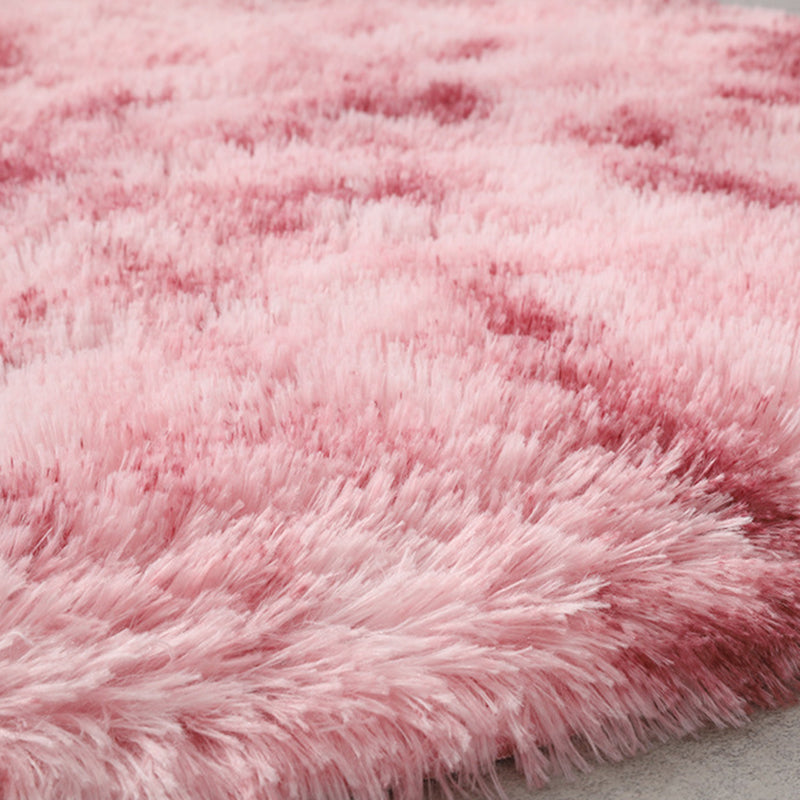 Simple Solid Color Rug Multi-Color Polyster Area Carpet Non-Slip Backing Pet Friendly Easy Care Indoor Rug for Bedroom Clearhalo 'Area Rug' 'Casual' 'Rugs' Rug' 2480158