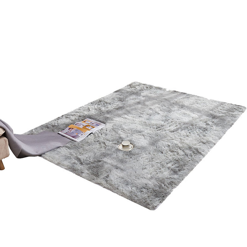 Multi Color Solid Color Rug Fuzzy Nordic Indoor Rug Anti-Slip Backing Pet Friendly Easy Care Area Carpet for Parlor Clearhalo 'Area Rug' 'Casual' 'Rugs' Rug' 2480183