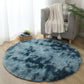 Novelty Solid Color Rug Multicolored Fuzzy Area Carpet Anti-Slip Backing Pet Friendly Stain-Resistant Rug for Bedroom Dark Blue Clearhalo 'Area Rug' 'Rug' 2480199