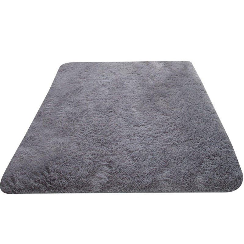 Simple Solid Color Rug Multi Colored Polypropylene Area Carpet Anti-Slip Backing Pet Friendly Indoor Rug for Bedroom Clearhalo 'Area Rug' 'Casual' 'Rugs' Rug' 2480220